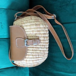 Wicker purse